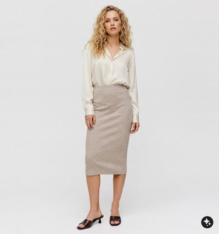 JDY Jupes Beige/Marron