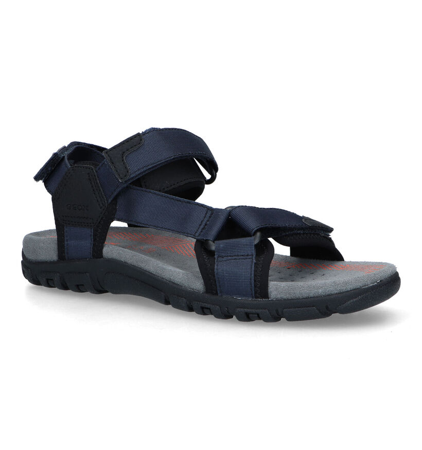 Geox Uomo Sandales en Bleu pour hommes (326727)