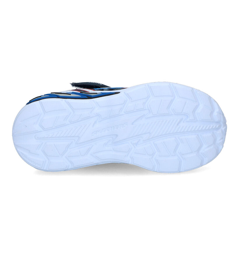 Skechers Light Storm Baskets en Bleu pour garçons (318189)