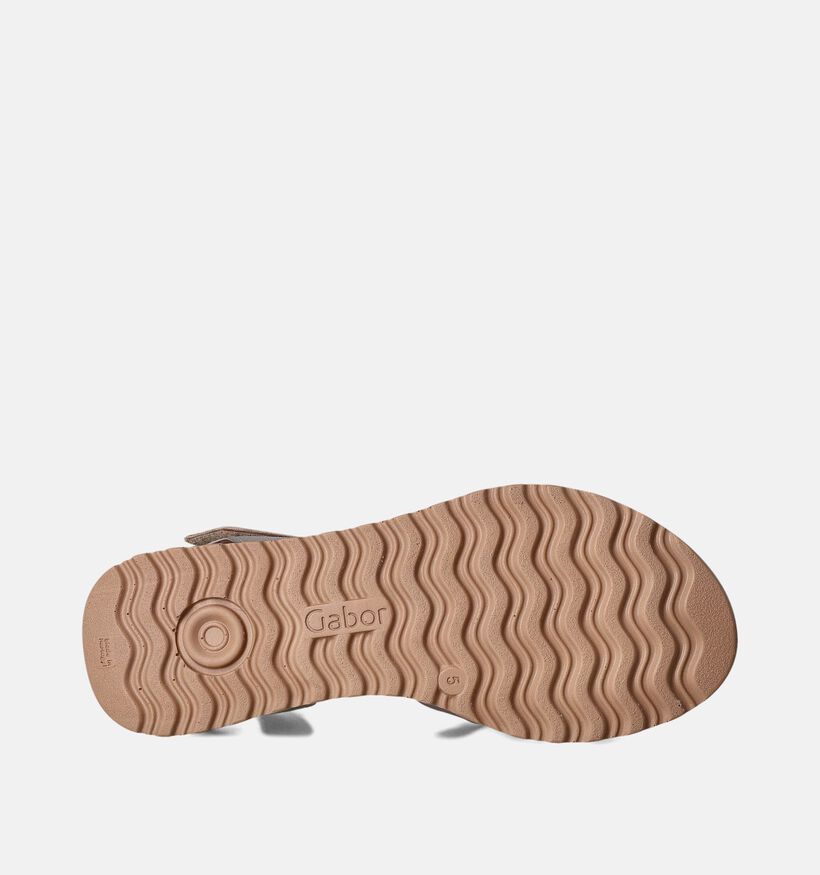 Gabor Gouden Sandalen met Sleehak voor dames (355074)