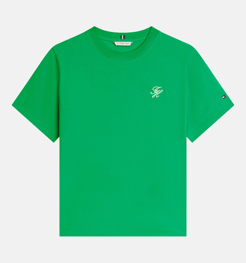 Tommy Hilfiger Groene T-shirt voor dames (369259)