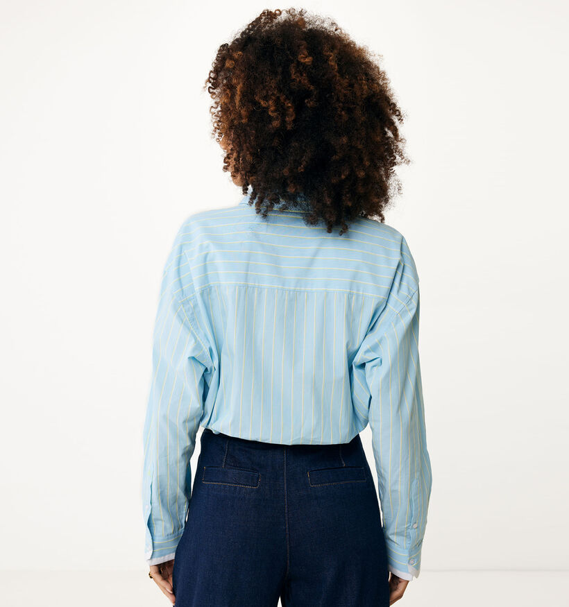 Mexx Blouse Stripe Oversized en Bleu pour femmes (352768)