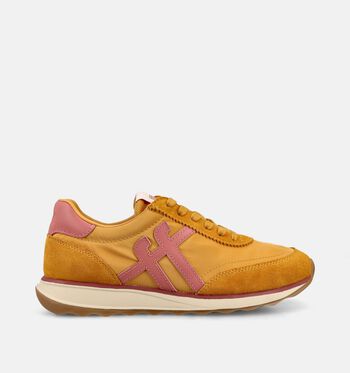FitFlop Sneakers Wit/Oranje