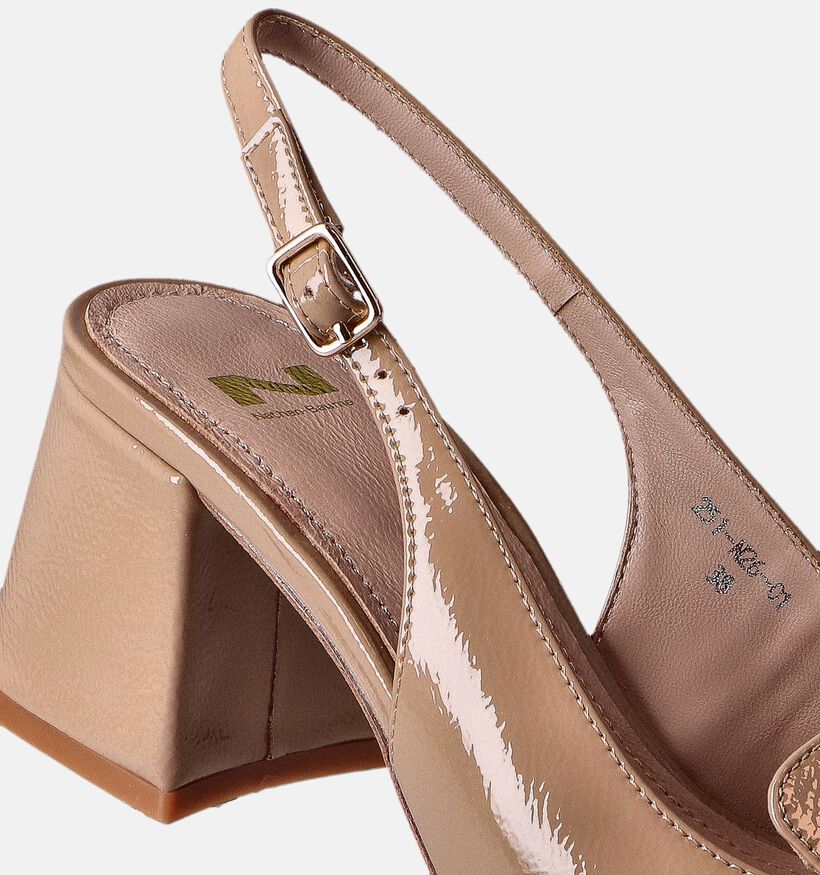 Nathan-Baume Escarpins slingback en Cognac pour femmes (356332)