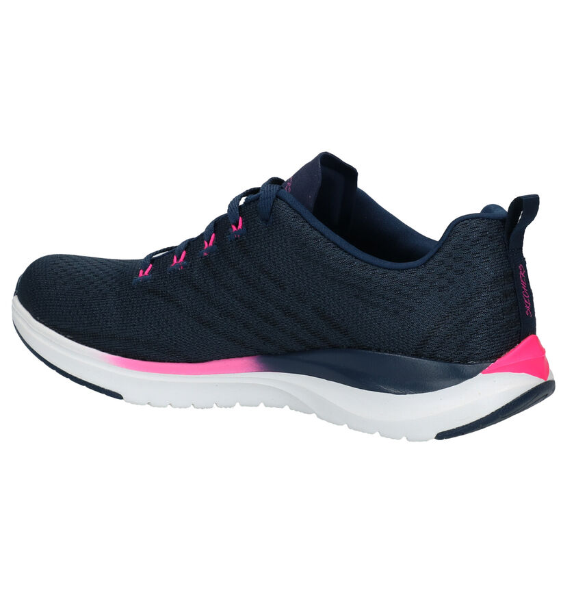 Skechers Ultra Groove Baskets en Bleu en textile (290284)