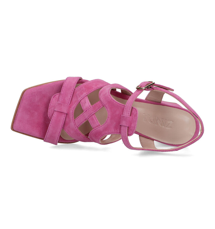 Zinda Fuchsia Sandalen voor dames (325055)