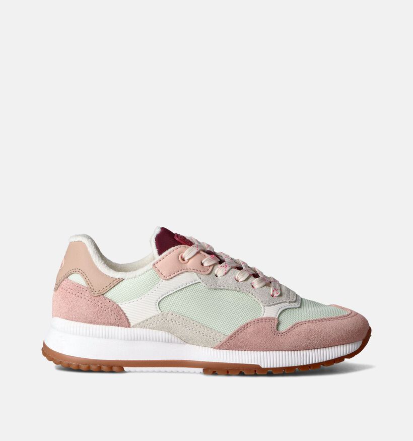 Scotch & Soda Vivi Sneakers Roze-Groen voor dames (353301) - geschikt voor steunzolen