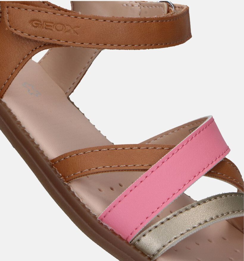 Geox Karly Bruine Sandalen voor meisjes (337617)