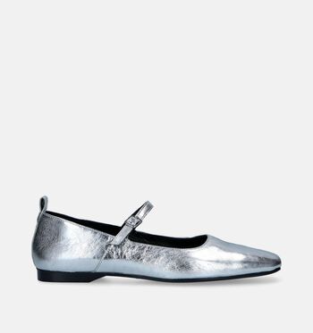 Ballerines argent Vagabond Shoemakers Chaussures plates Argent