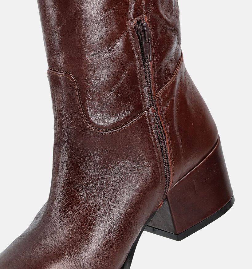 Laurent David Bottes hautes en Marron pour femmes (365069)