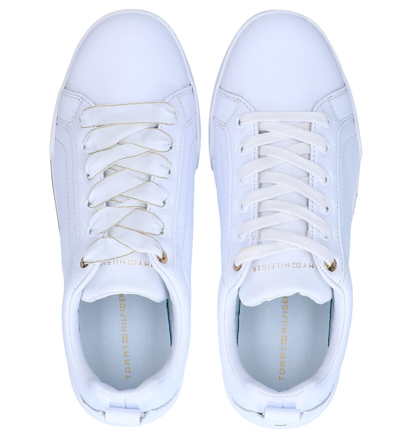 Tommy Hilfiger Witte Sneakers in leer (268348)