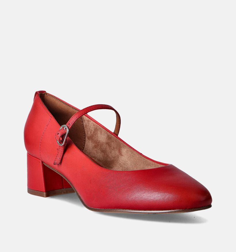 Tamaris Rode Pumps met Riempje voor dames (351559)