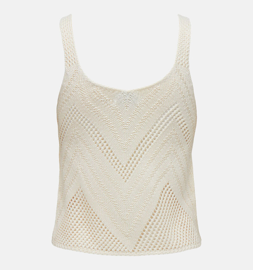 JDY Sun Beige Crochet Topje (327102)