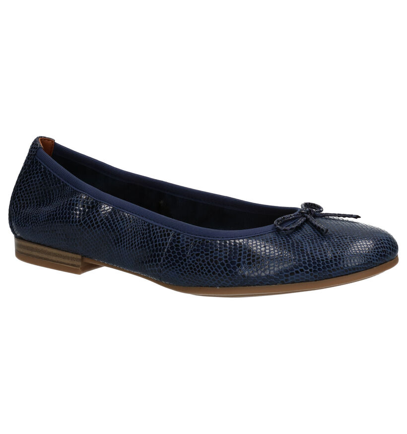 Tamaris TOUCH it Ballerines en Bleu en simili cuir (265680)