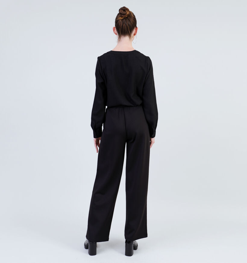 Vero Moda Panna Zwarte Wijde broek voor dames (332598)