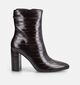 Mexx Vida Indy Donkerbruine Enkellaarzen met Hak voor dames (378553)