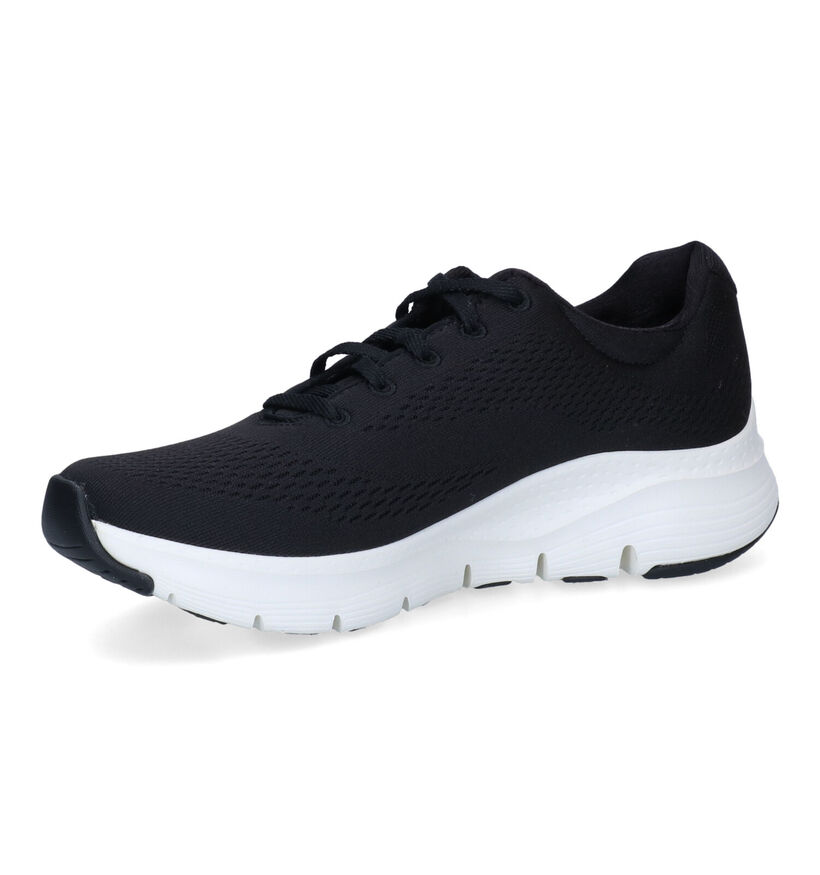 Skechers Arch Fit Big Appeal Zwarte Sneakers voor dames (310636) - geschikt voor steunzolen