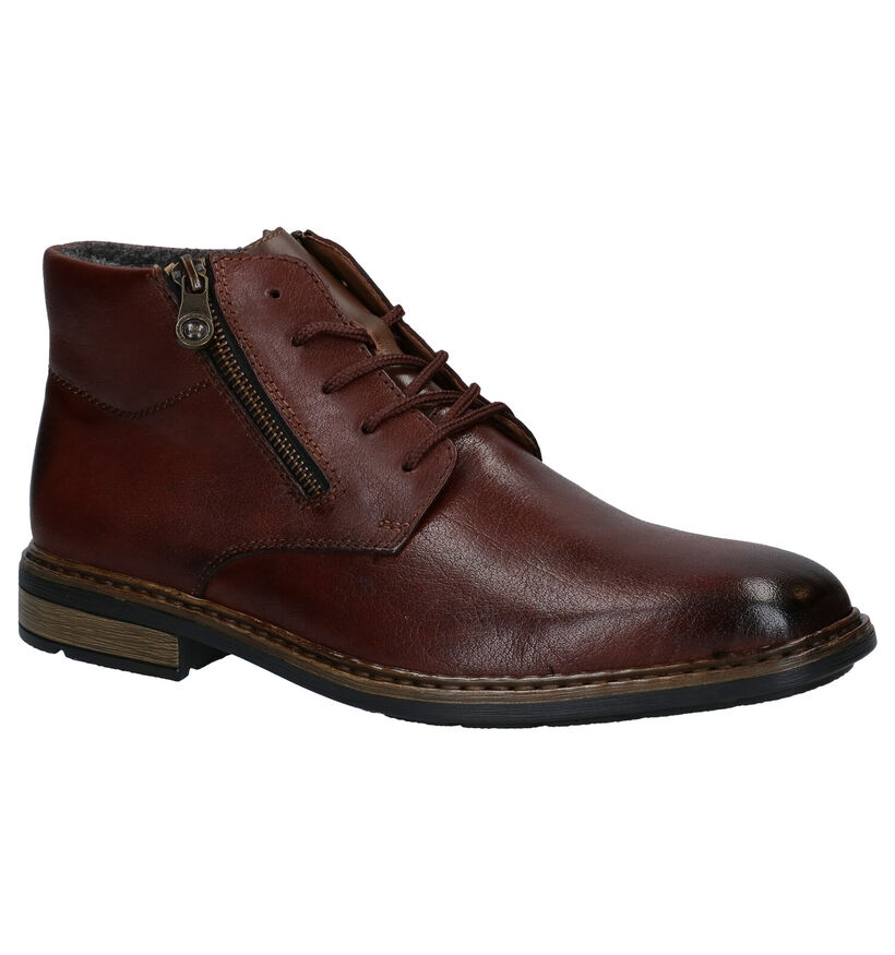 Rieker Chaussures hautes en Brun foncé en cuir (260554)