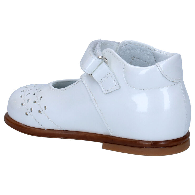 Beberlis Chaussures pour bébé en Blanc en verni (287453)