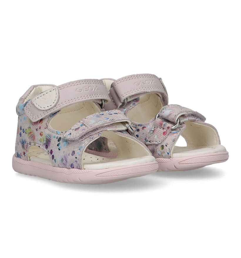 Geox Macchia Witte Sandalen voor meisjes (321562)