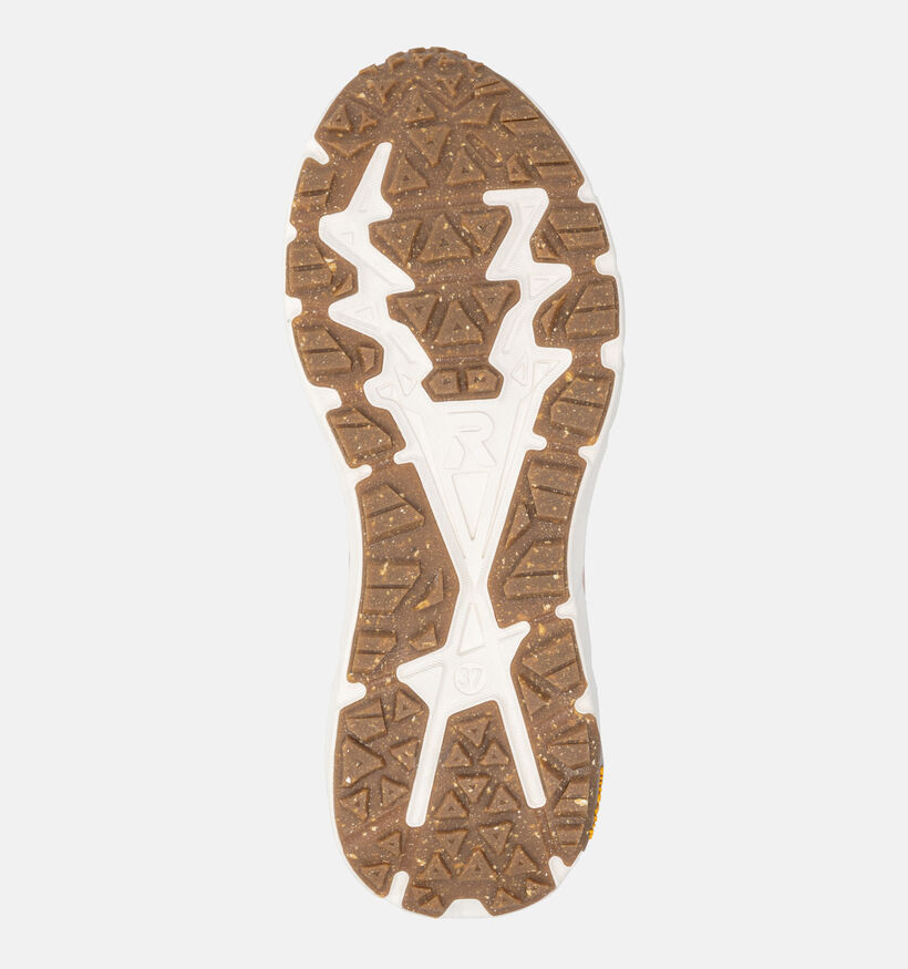 Rieker Baskets en Vert kaki pour femmes (379953) - pour semelles orthop&eacute;diques