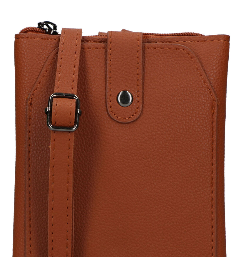 Signatur Roze Crossbody Telefoontasje in kunstleer (325878)