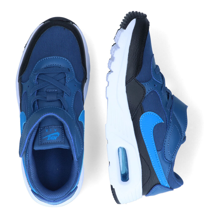 Nike Air Max Baskets en Bleu pour garçons (308968)