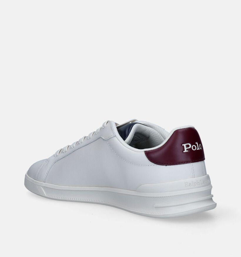 Polo Ralph Lauren Heritage Court Witte Veterschoenen voor heren (344925)