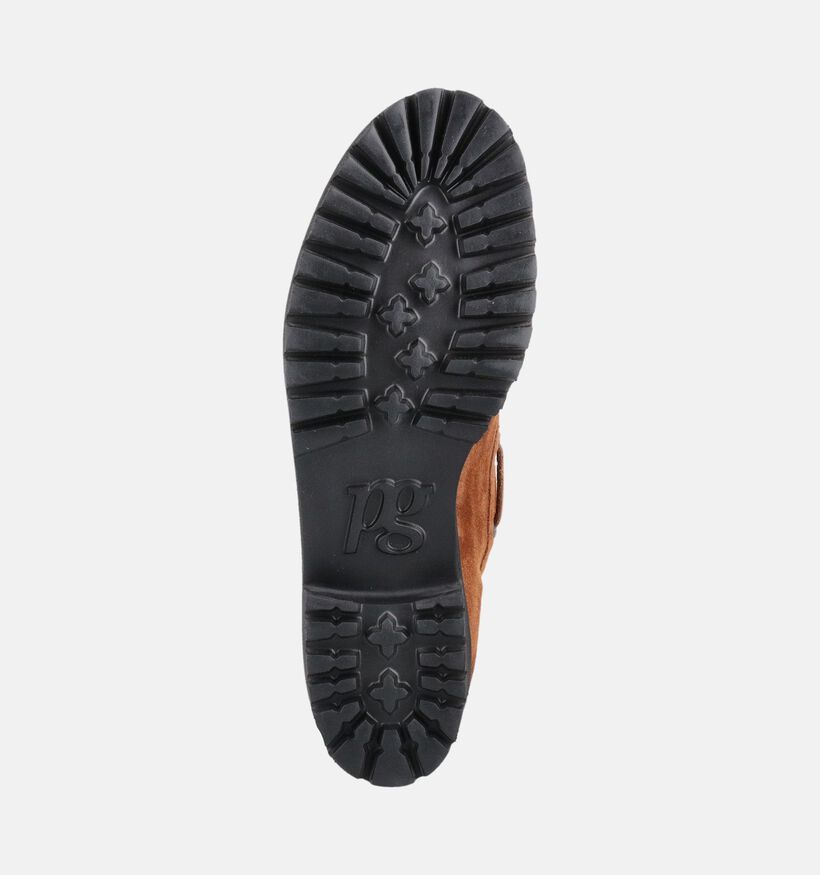 Paul Green Bruine Bootschoenen voor dames (379792)