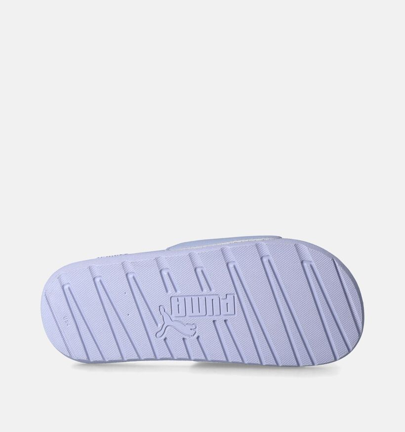 Puma Cool Cat 2.0 Claquettes de picine en Lilas pour garçons, filles (350402)