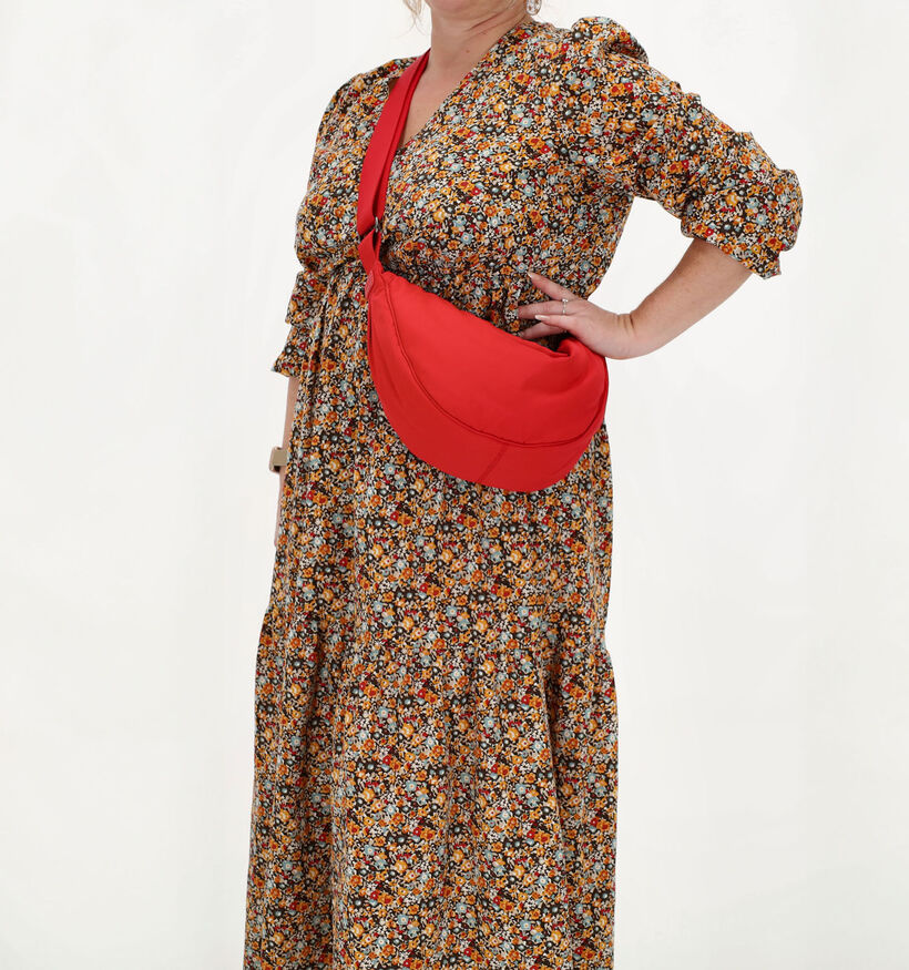 Beagles Sacs port&eacute; crois&eacute; en Rouge pour femmes (379992)