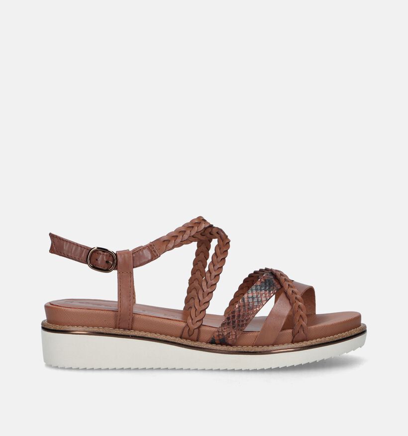 Tamaris Ecru Sandalen Met Sleehak voor dames (338274)