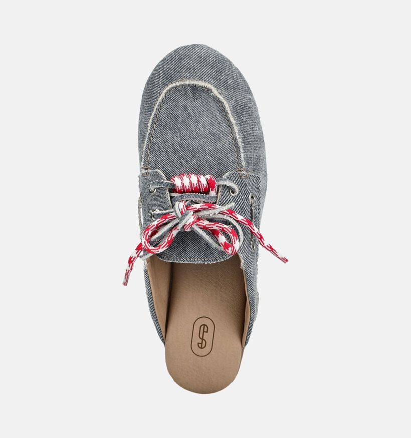 Shoecolate Blauwe Slippers voor dames (384048)