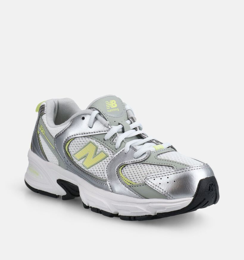 New Balance 530 Zilveren Sneakers voor meisjes (375224) - geschikt voor steunzolen