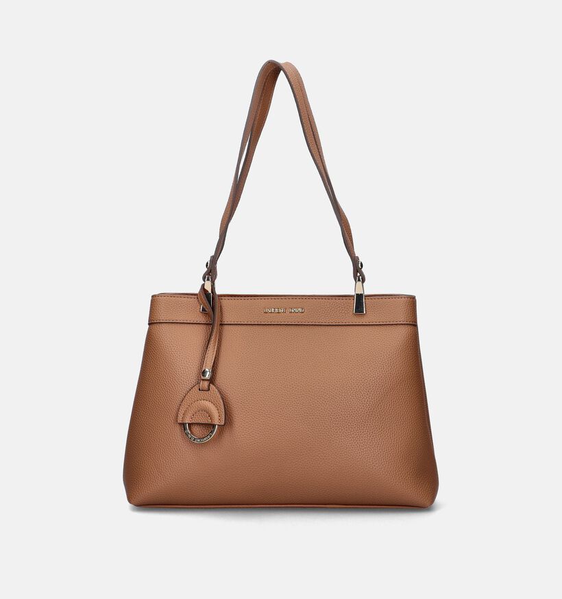 Laurent David Nos 002 Cognac Schoudertas voor dames (351263)