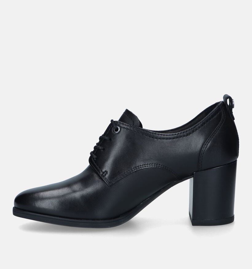 Tamaris Zwarte Veterschoenen met hak voor dames (328277)