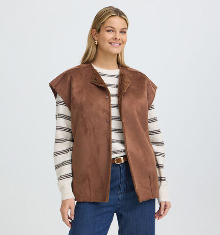 Fransa Vestes Marron