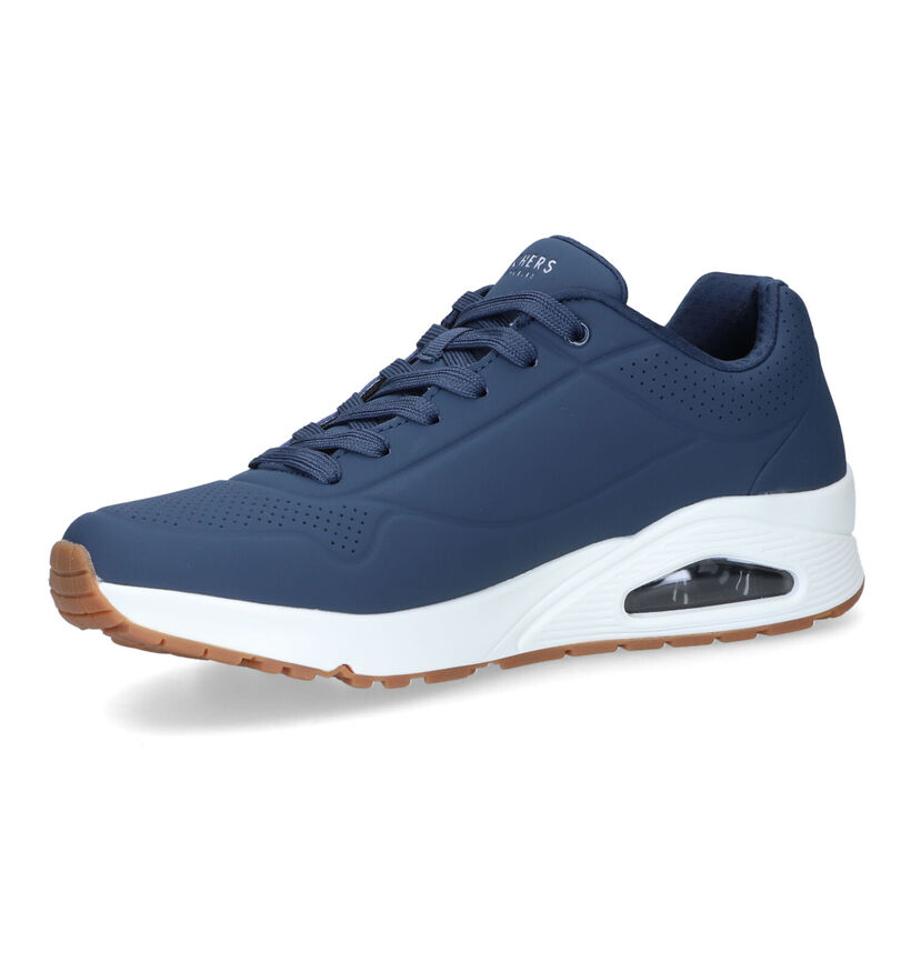 Skechers Uno Stand On Air Zwarte Sneakers voor heren (334160)