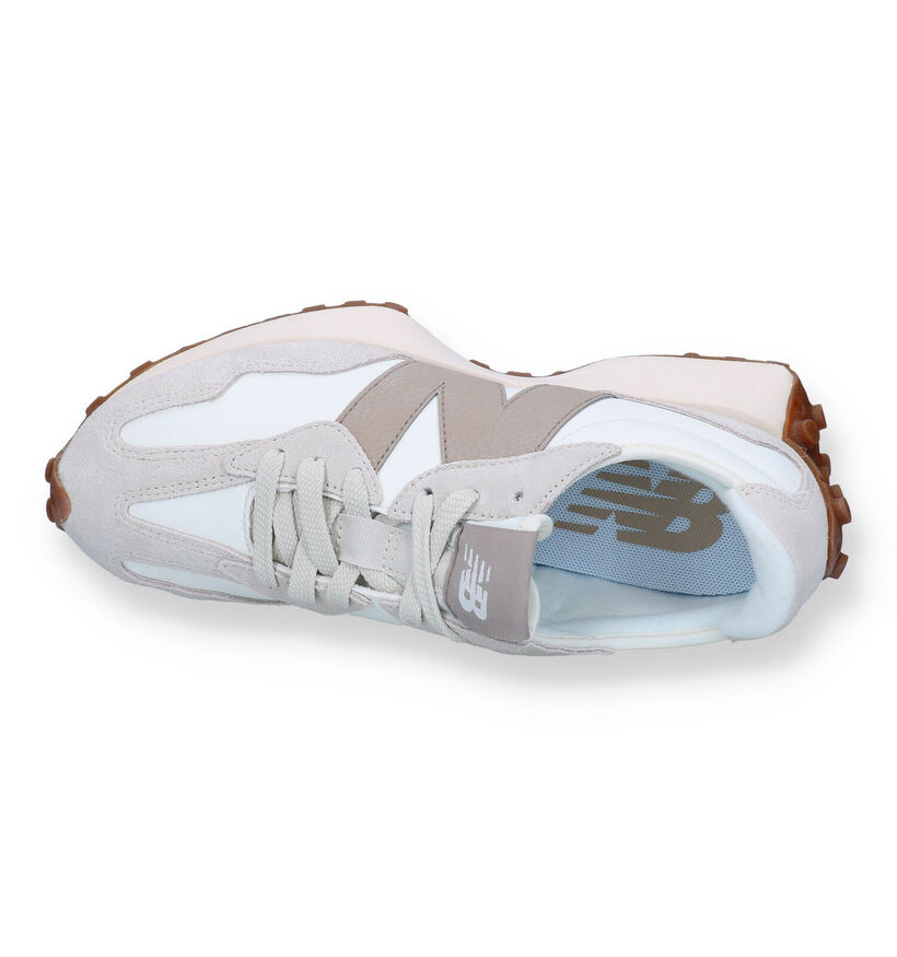 New Balance U 327 Witte Sneakers voor dames (327404) - geschikt voor steunzolen