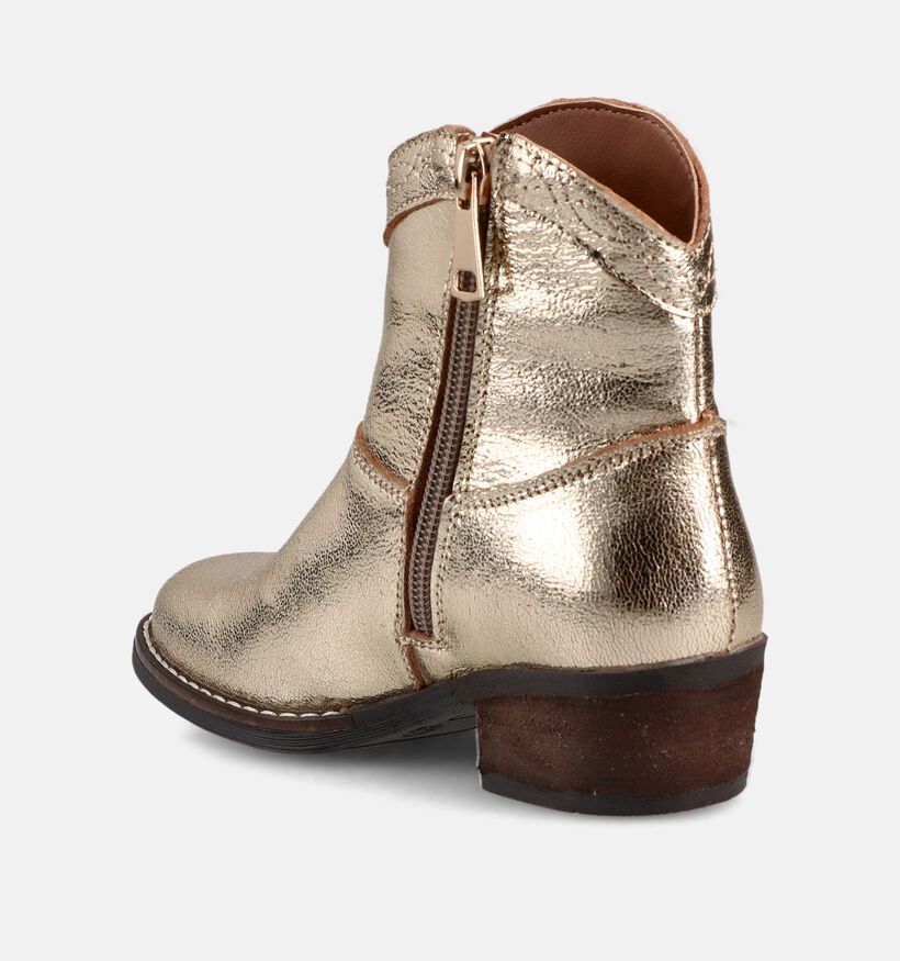 Milo & Mila Gouden Cowboylaarzen voor meisjes (373270)
