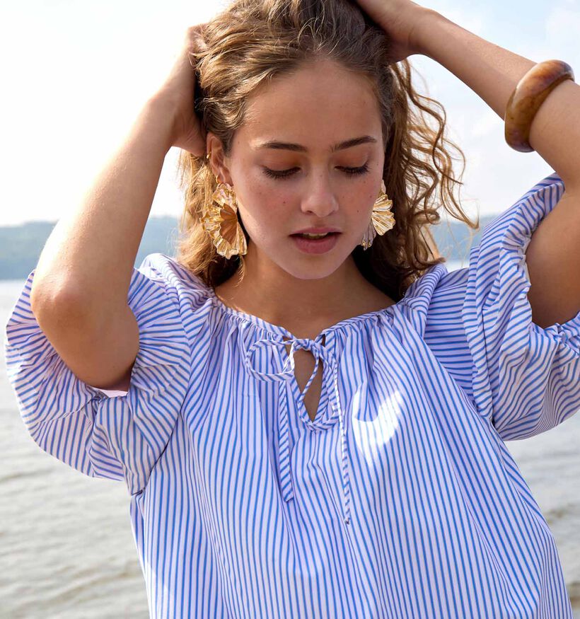 Desires Pansie Blauwe Blouse voor dames (374245)