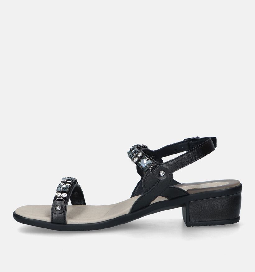Scholl Elba 2 Straps Zwarte Sandalen voor dames (336786)