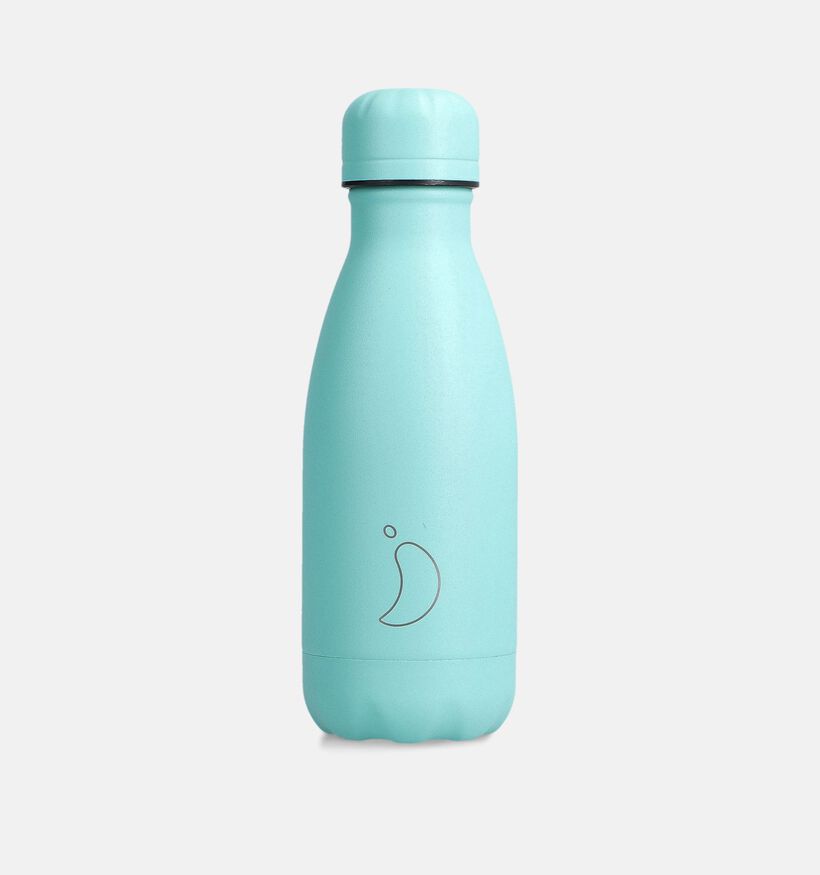 Chilly's Pastel All Green 260 ML Gourde en Vert pour filles, femmes, garçons (365556)