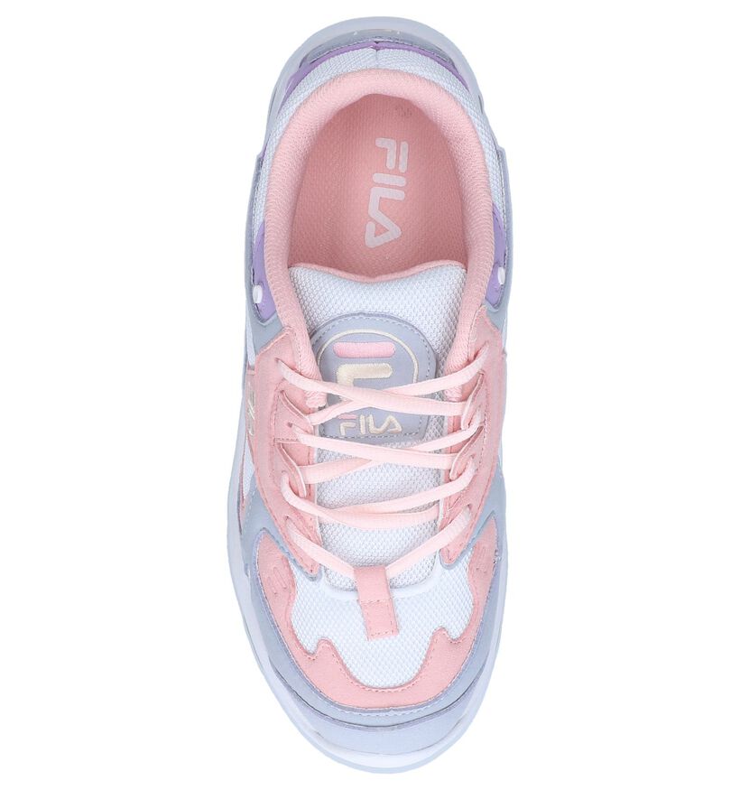 Fila Select Low Roze Sneakers in kunstleer (240890)