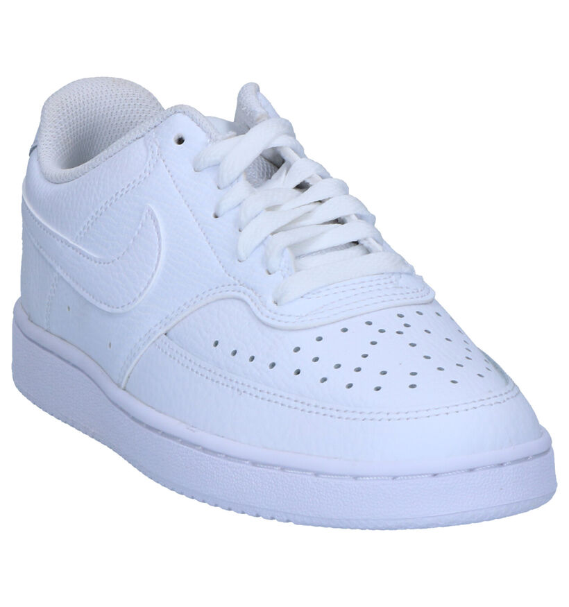 Nike Court Vision Low Witte Sneakers voor dames (347839)