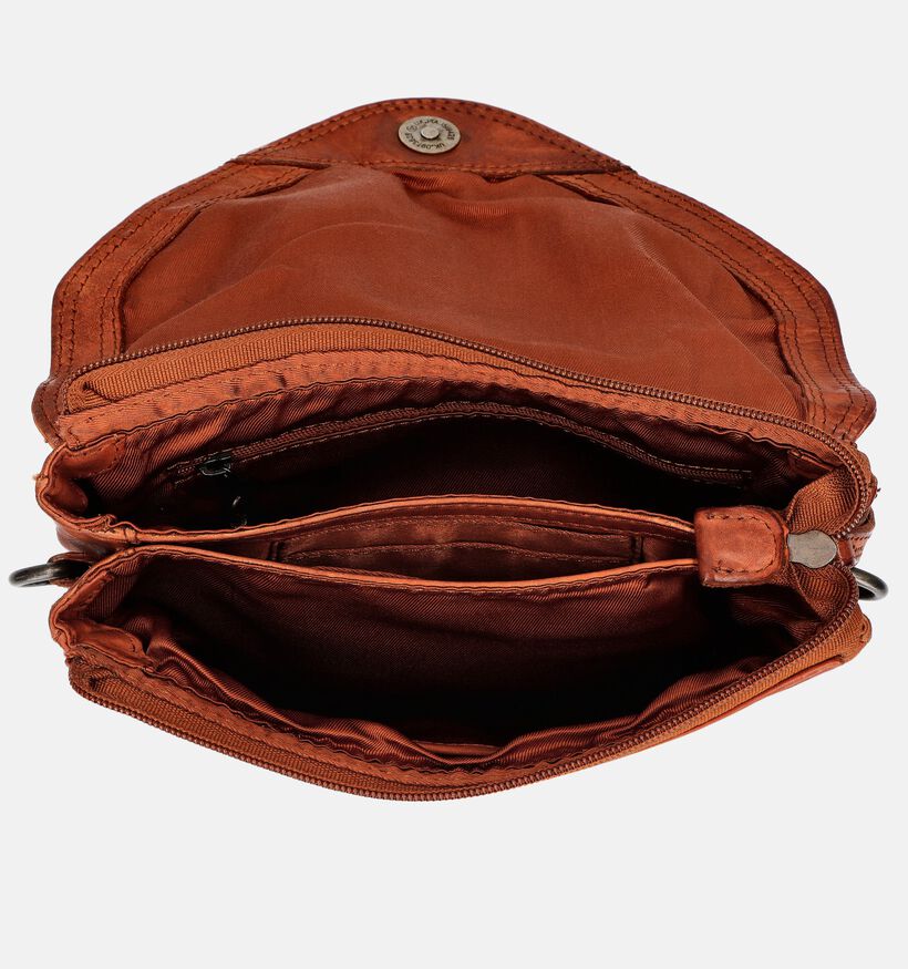 Bear Design Cognac Crossbody tas voor dames (358876)