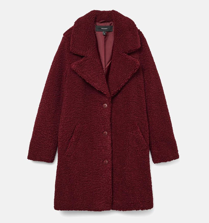 Vero Moda Kylie Bordeaux Teddy Jas Vero Moda Kylie Bordeaux Teddy Jas voor dames (361220)