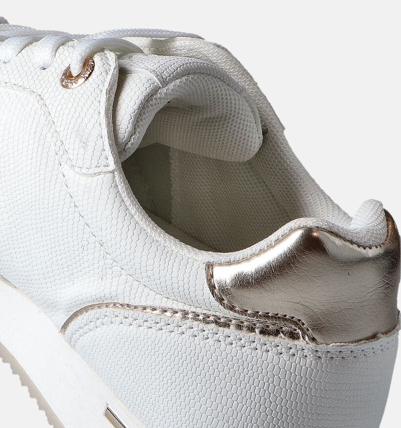 Mexx Baskets habillées en Blanc pour femmes (353415) - pour semelles orthopédiques