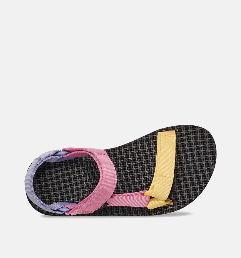 Teva Original Sandales de marche en Rose pour filles (353992)