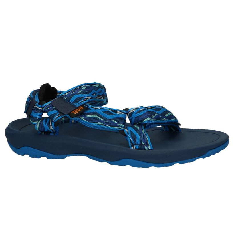 Teva Hurricane Blauwe Sandalen in stof (286623)